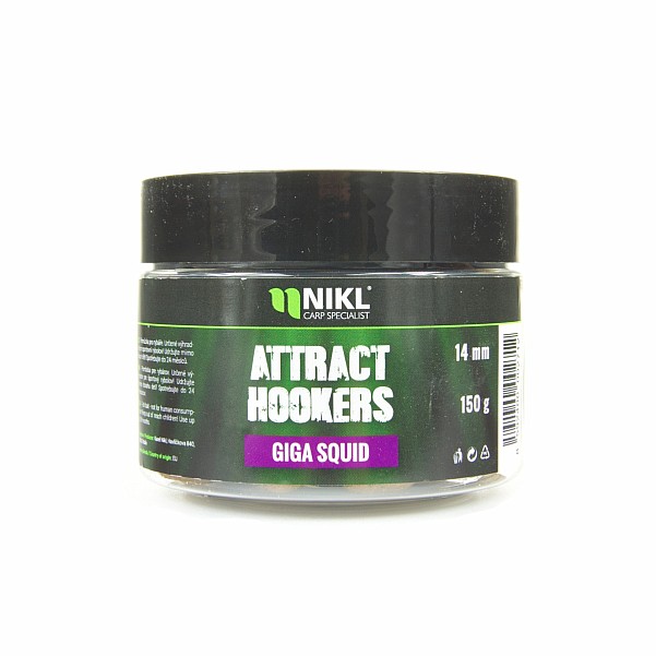 Karel Nikl Attract Hookers Giga Squidtaille 14mm - MPN: 2002712 - EAN: 8592400002712
