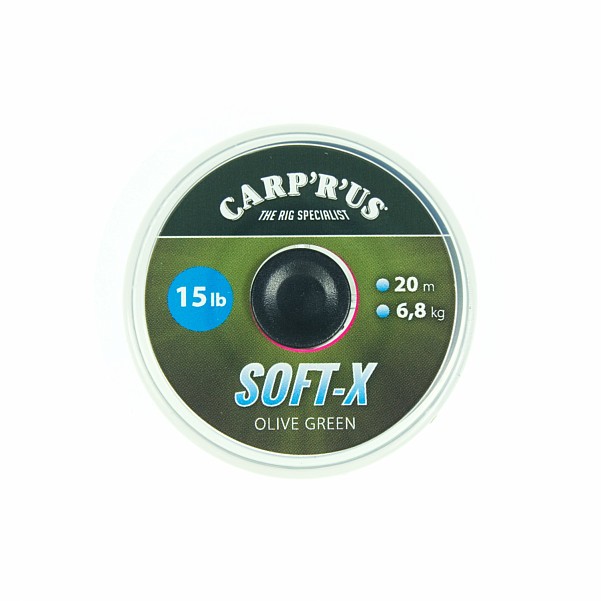 Carprus Soft-X BraidModell 15lb / 20m - MPN: CRU301315 - EAN: 8592400001685