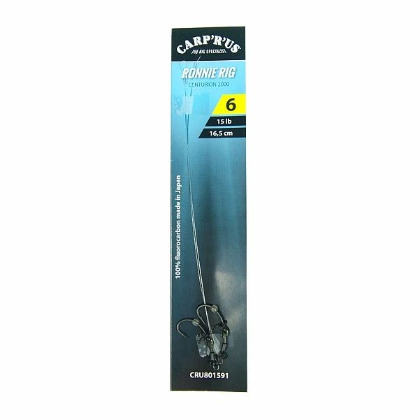 Carprus Ready Ronnie Rig 16.5cm hak 6 / 16.5cm / 15lb