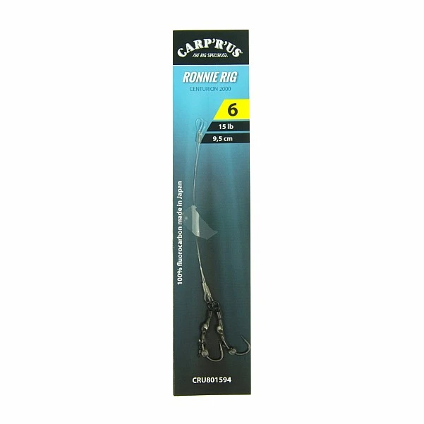 Carprus Ready Ronnie Rig 9.5cm hak 6 / 9.5cm / 15lb