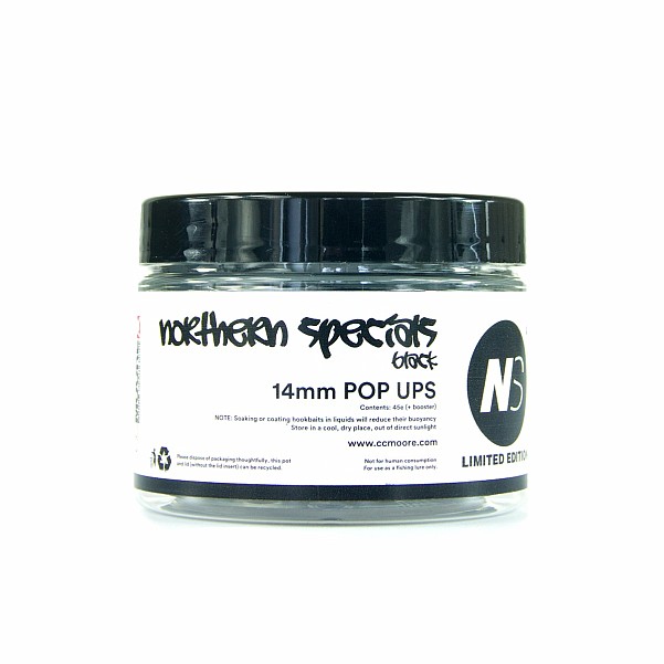 CcMoore Northern Special Pop Ups - NS1 Black - Limited Edition Größe 14 mm - MPN: 90592 - EAN: 634158435287