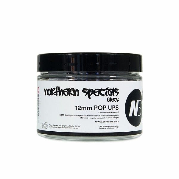 CcMoore Northern Special Pop Ups - NS1 Black - Limited Edition Größe 12 mm - MPN: 90675 - EAN: 634158435546