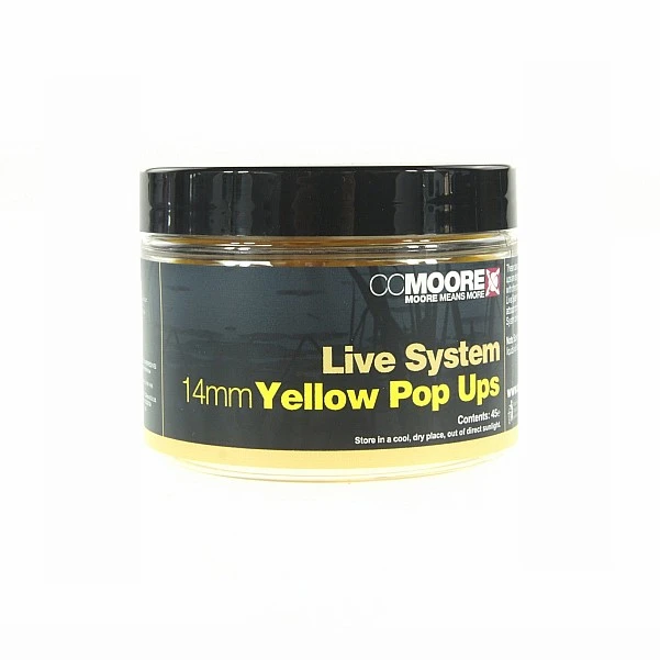CcMoore Yellow Pop-Up -  Live System  14mm