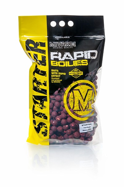 Mivardi Rapid Boilies Starter Fruit BombGröße 20mm / 3.5kg - MPN: M-RABOSTFRB3520 - EAN: 8595712423701