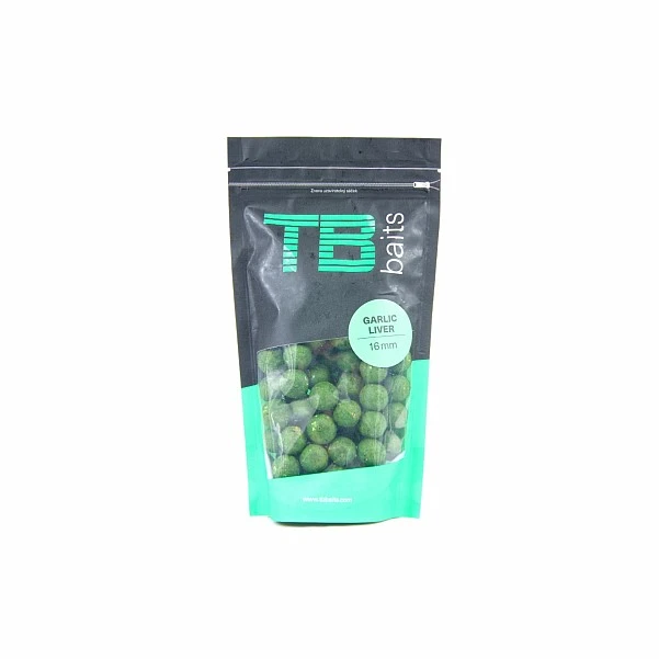 TB Baits Garlic Liver Boilies 16 мм / 250 г
