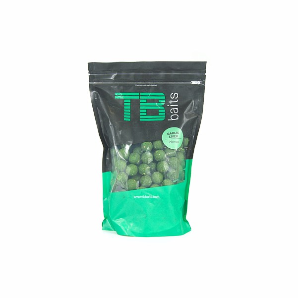 TB Baits Garlic Liver Boiliesvelikost 20mm / 1kg - MPN: TB00142 - EAN: 8596601001420