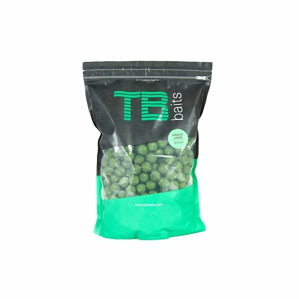 TB Baits Garlic Liver Boilies 20 мм / 2,5 кг