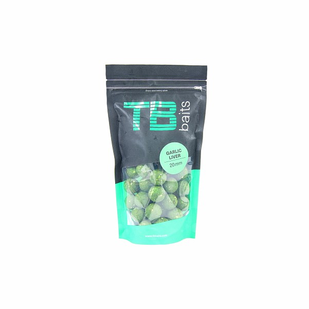 TB Baits Garlic Liver Boiliesvelikost 20mm / 250g - MPN: TB00107 - EAN: 8596601001079