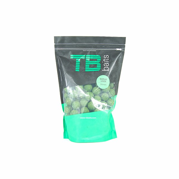 TB Baits Garlic Liver Boiliesvelikost 24mm / 1kg - MPN: TB00151 - EAN: 8596601001512