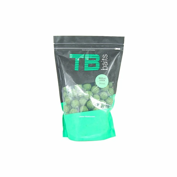 TB Baits Garlic Liver Boilies 24mm / 1kg
