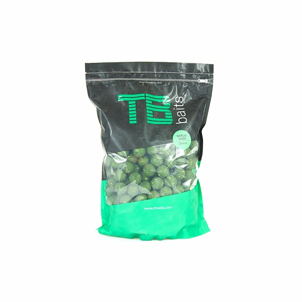 TB Baits Garlic Liver Boiliesрозмір 24мм / 2,5кг - MPN: TB00178 - EAN: 8596601001789