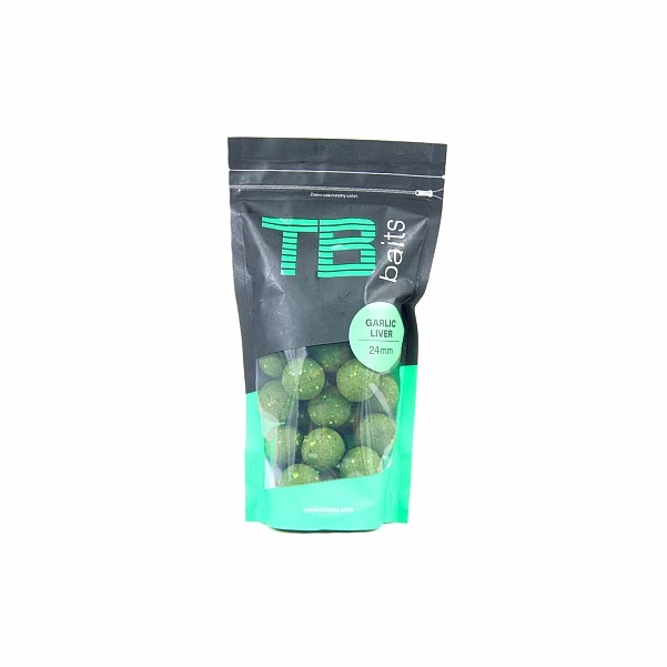 TB Baits Garlic Liver Boilies 24мм / 250г