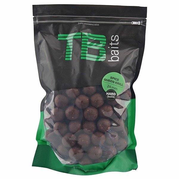 TB Baits Spice Queen Krill HARD Boiliesvelikost 24mm / 1kg - MPN: TB00454 - EAN: 8596601004544