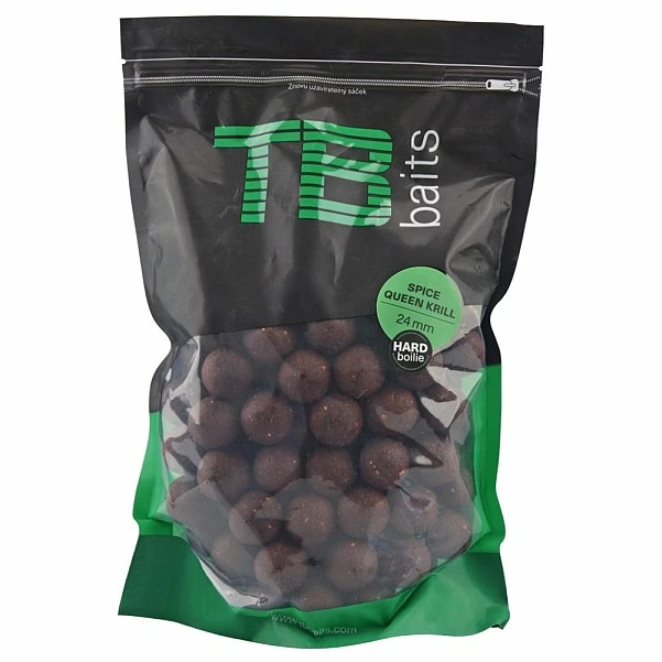 TB Baits Spice Queen Krill HARD Boilies 24mm / 1kg