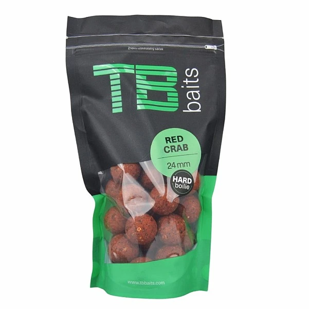 TB Baits Red Crab HARD Boilies 24мм / 250г