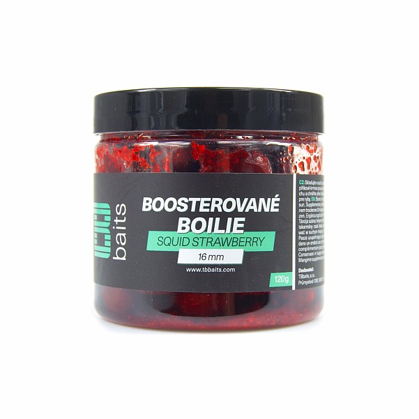 TB Baits Squid Strawberry Boosted Boiliemisurare 16mm / 120g - MPN: TB00431 - EAN: 8596601004315