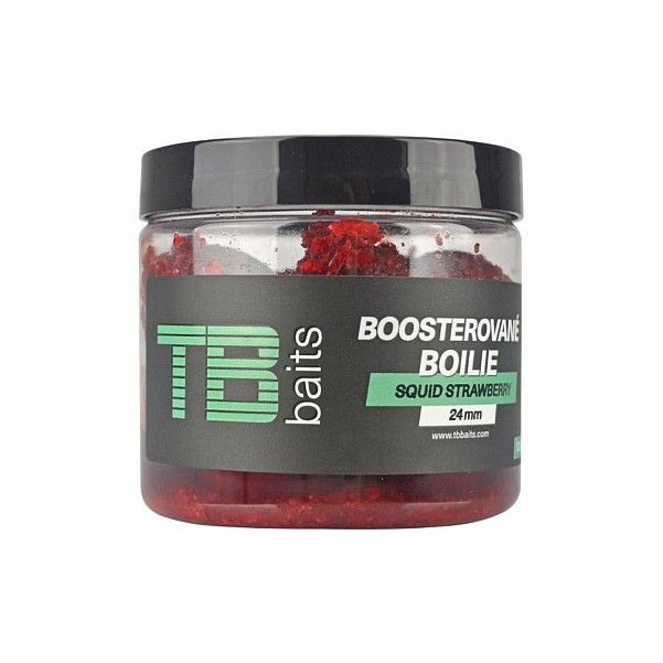 TB Baits Squid Strawberry Boosted Boiliedydis 24mm / 120g - MPN: TB00439 - EAN: 8596601004391