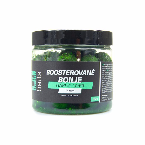 TB Baits Garlic Liver Boosted Boilietaille 16mm / 120g - MPN: TB00435 - EAN: 8596601004353
