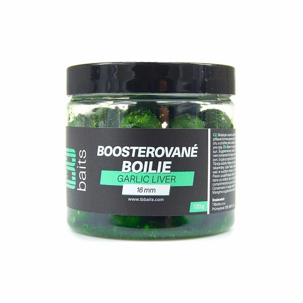 TB Baits Garlic Liver Boosted Boilie 16mm / 120g