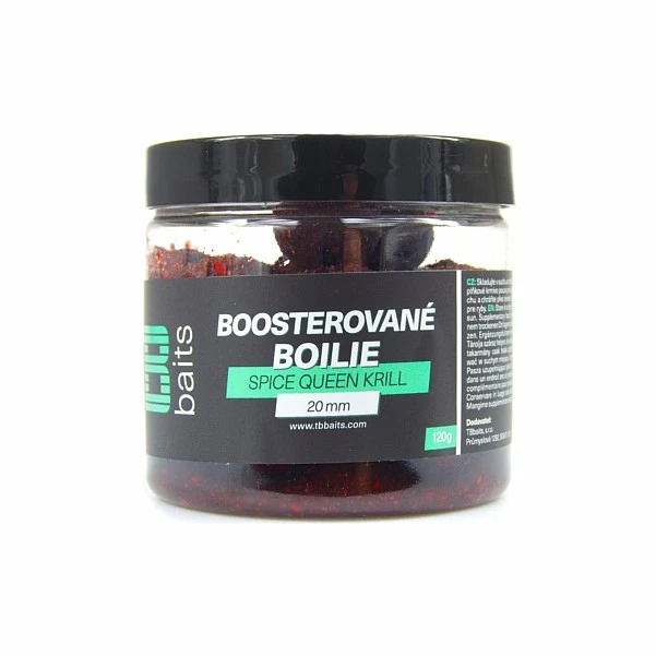 TB Baits Spice Queen Krill Boosted Boilies 20 мм / 120 г