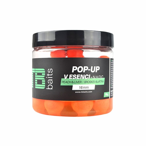 TB Baits Pop-Up Orange Citrus + NHDCmisurare 16mm / 65g - MPN: TB00235 - EAN: 8596601002359