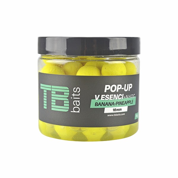 TB Baits Pop-Up Yellow Banana - Pineapple + NHDCvelikost 16mm / 65g - MPN: TB00237 - EAN: 8596601002373