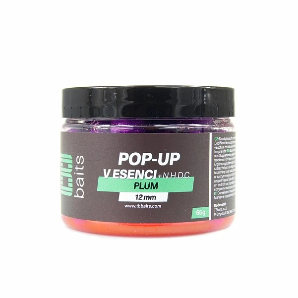 TB Baits Pop-Up Plum + NHDC 12mm / 65g