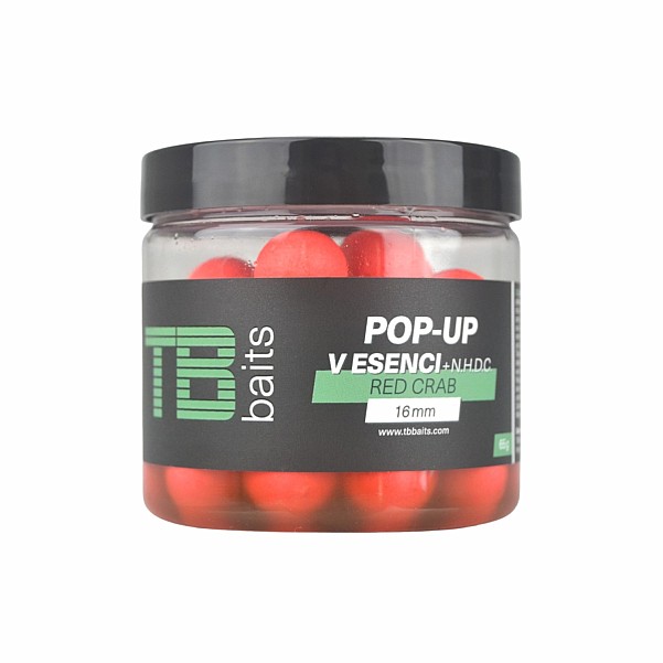 TB Baits Pop-Up Red Crab + NHDCGröße 16mm / 65g - MPN: TB00661 - EAN: 8596601006616