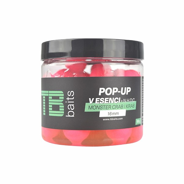 TB Baits Pop-Up Pink Monster Crab + NHDC Größe 16mm / 65g - MPN: TB00626 - EAN: 8596601006265