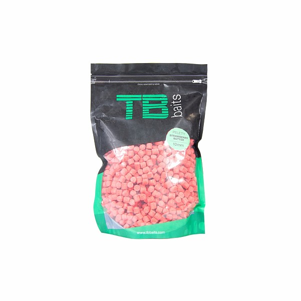TB Baits Strawberry Butter Pelletvelikost 10mm / 1kg - MPN: TB00376 - EAN: 8596601003769