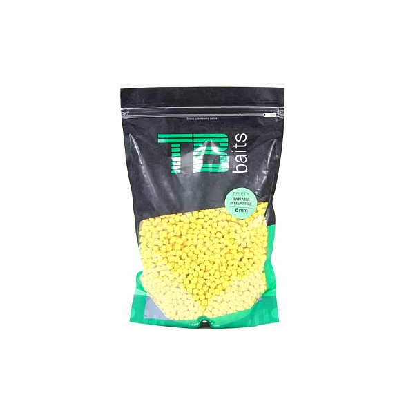 TB Baits Banana Pineapple + Butyric Pellettaille 6mm / 1kg - MPN: TB00378 - EAN: 8596601003783