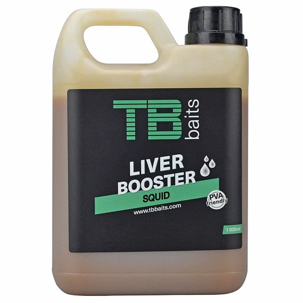 TB Baits Squid Liver Boostercsomagolás 1000ml - MPN: TB00273 - EAN: 8596601002731