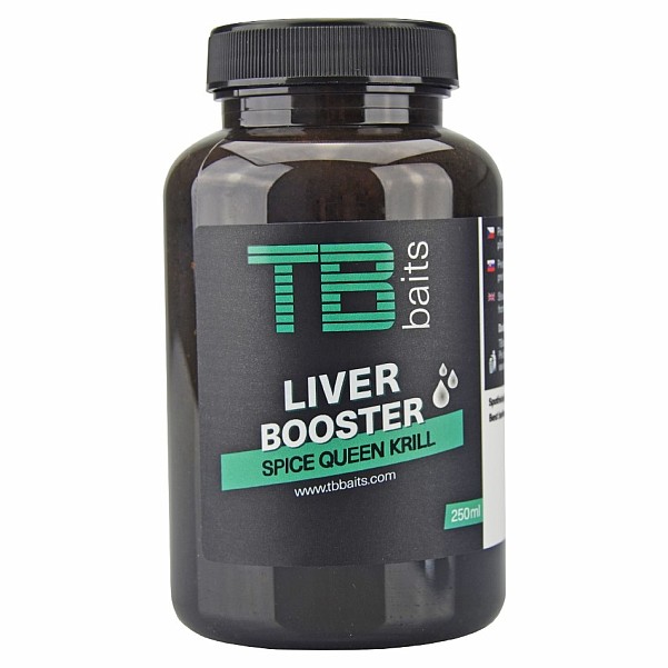 TB Baits Spice Queen Krill Liver Boosterembalaje 250ml - MPN: TB00286 - EAN: 8596601002861