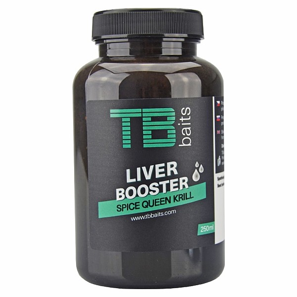 TB Baits Spice Queen Krill Liver Boosteropakowanie 250ml - MPN: TB00286 - EAN: 8596601002861