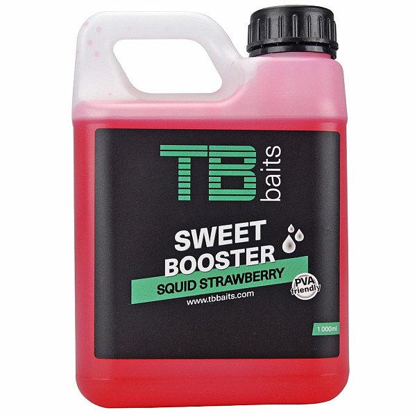 TB Baits Squid Strawberry Sweet Boostercsomagolás 1000ml - MPN: TB00289 - EAN: 8596601002892
