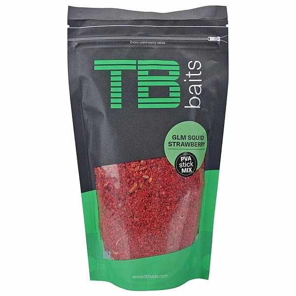 TB Baits GLM Squid Strawberry Stick Mix 200g