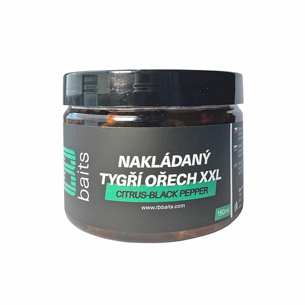 TB Baits Pickled Tiger Nut XXL + Citrus - Black Pepperembalaje 150ml - MPN: TB00506 - EAN: 8596601005060