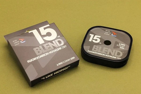 One More Cast BLEND Fluorocarbon Hooklink - Stiff 0.33mm (15lb) / 20m