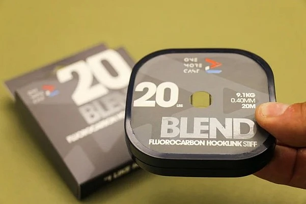 One More Cast BLEND Fluorocarbon Hooklink - Stiff 0.40mm (20lb) / 20m