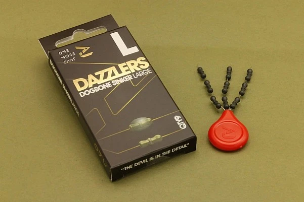 One More Cast DAZZLERS Dog Bone Sinkers large