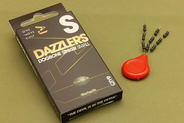 One More Cast DAZZLERS Dog Bone Sinkers Small