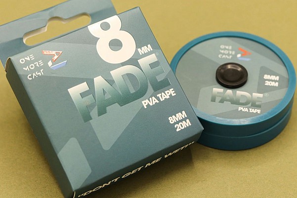 One More Cast FADE PVA Tapetamaño 8mm x 20m - MPN: OMCFT8 - EAN: 5060939130662