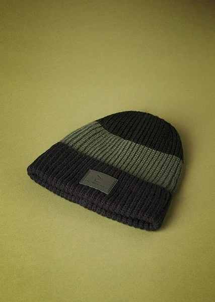 One More Cast Big Head Beanie - Black Stripe uniwersalny