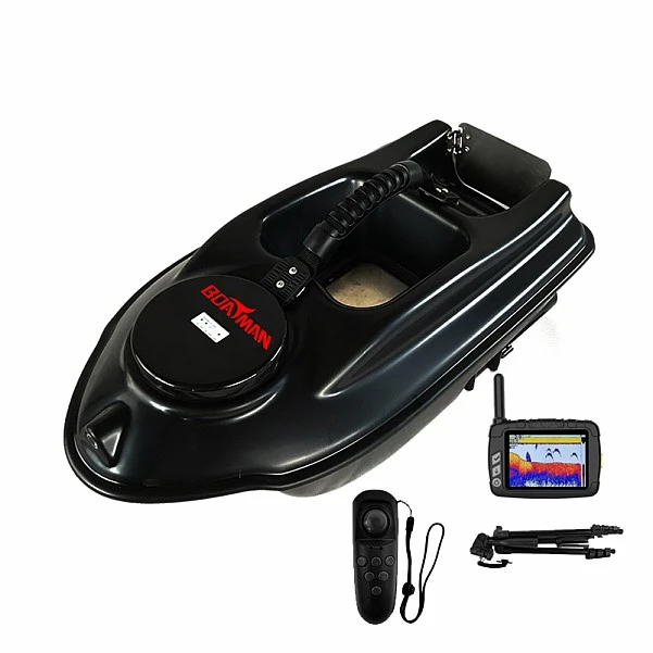 Boatman Actor Sonar Baitboat - BLACK Black (czarny)