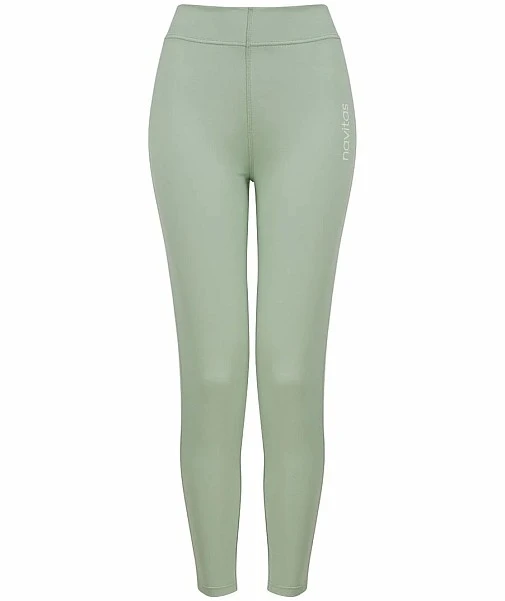 NAVITAS Womens Leggings - Light Green  XXL