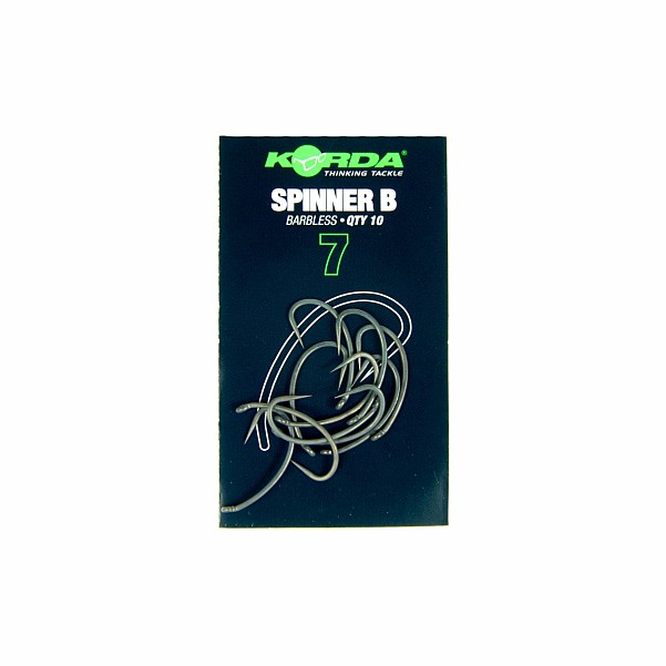 Korda Spinner Hook - Barblessvelikost 7 (bezchybný) - MPN: KSPRB7 - EAN: 5060929020089