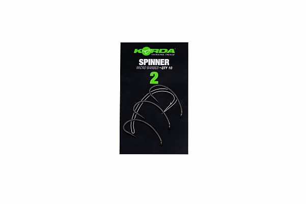 Korda Spinner Hookvelikost 2 - MPN: KSPR2 - EAN: 5060660639878