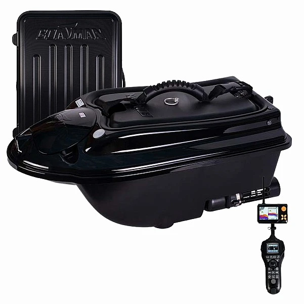 Boatman Actor Plus PRO Baitboat - BLACK Black (czarny)