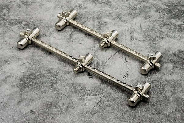 One More Cast Elbowz High-Grade 316 Stainless Steel 3 Rod Buzzbars Slim (9.5 in &amp; 7.5 in)