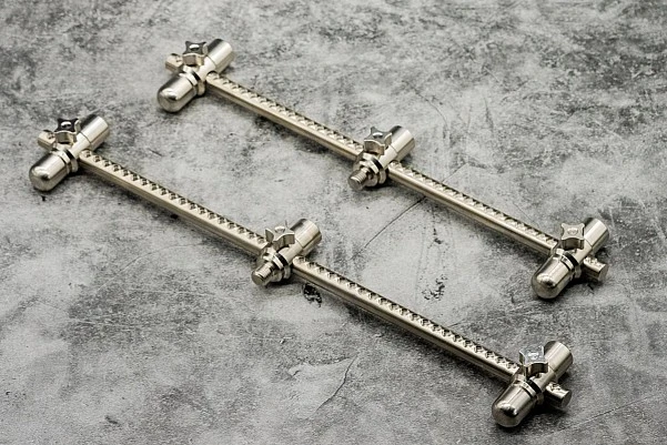 One More Cast Elbowz High-Grade 316 Stainless Steel 3 Rod Buzzbars Standard (11.5 in &amp; 9.5 in)